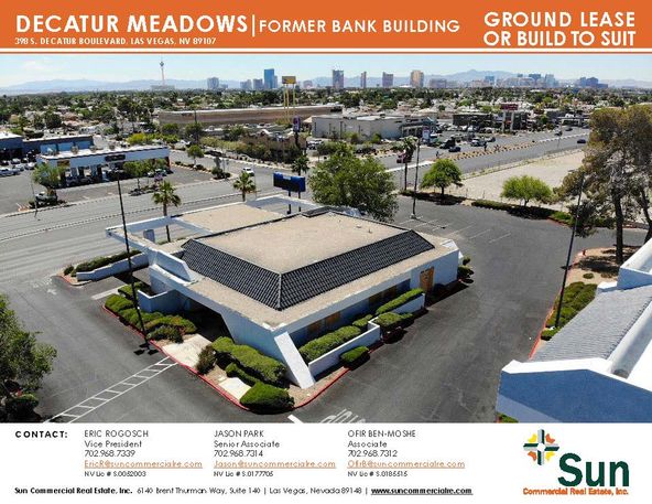 Former Bank Building: 398 S Decatur Blvd, Las Vegas, NV 89107